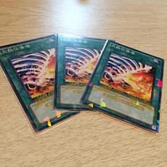 【遊戯王】炎熱伝導場 ×3 おまけ付きのサムネイル