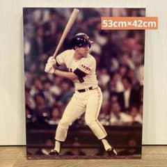 読売ジャイアンツ　原辰徳　下敷き スバル - 当時もの下敷き 巨人軍 原辰徳選手 ＆ SUBARU LEONE