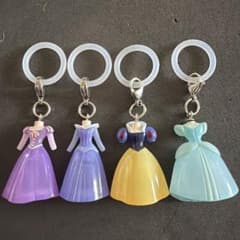 ディズニープリンセスコスチューム めじるしアクセサリー 4種セットのサムネイル