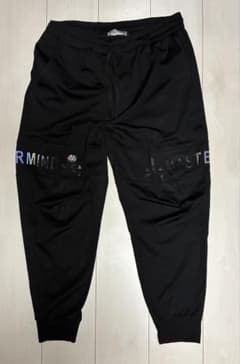 mastermind Japan ブラック ジョガーパンツ