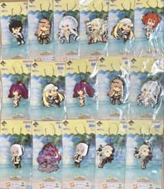 FGO 이치 반 쿠지 고무 스트랩 스티커 여름 축제 정리 판매