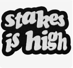 デ・ラ・ソウル “Stakes is High” ロゴ ラグ マット - メルカリ