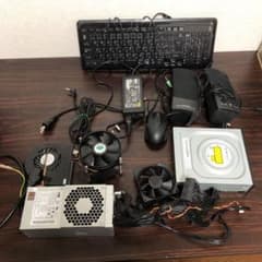 パソコン　ジャンク　パーツ　PC  キーボード　スピーカーのサムネイル