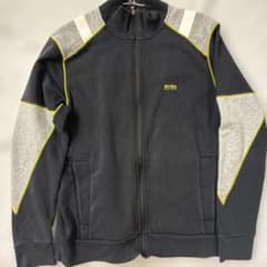 ☆超希少 ☆BOSS HUGO BOSS ジャージ ジャケット ブラックのサムネイル