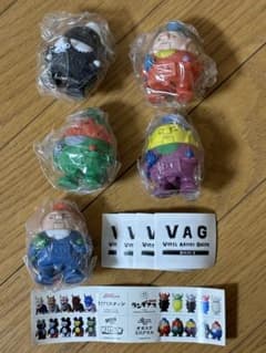 VAG 2 オタスケミロクマル5種コンプセット ソフビ MIROCKTOY - メルカリ
