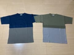 グローバルワーク バイカラー Tシャツ 2枚セットのサムネイル