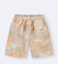 GU KIDS ドライアクティブショーツ アブストラクト 140　ハーフパンツのサムネイル