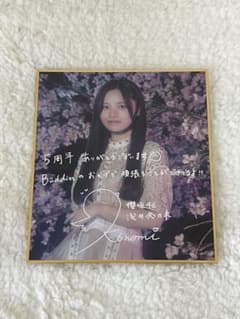 櫻坂46 サクコレくじC賞 サイン入り色紙 浅井恋乃未 - メルカリ