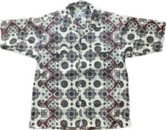 FREAK’S STORE リラックスフィット オープンカラーシャツ 小紋柄のサムネイル