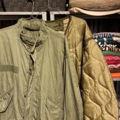 【入手困難】M65 フィッシュテール パーカー キルティング ライナー セットのサムネイル