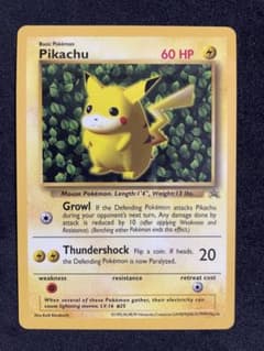 ポケモンカード /旧裏面 / 英語版/ピカチュウ/Pikachu - メルカリ