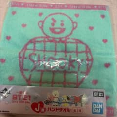 BT21 一番くじ J賞 SHOOKY ハンドタオルのサムネイル