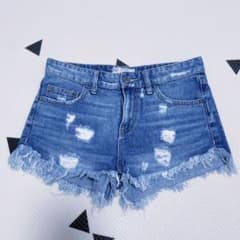 Free People フリーピープル デニムショートパンツのサムネイル