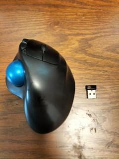 Logicool　トラックボールマウスM570　ジャンク品のサムネイル