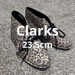 Clarks 大人気 ヒョウ柄 デザートブーツ エヴォ レオパード 美品