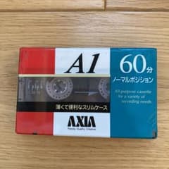 AXIA A1 60分スリムケースカセットテープのサムネイル
