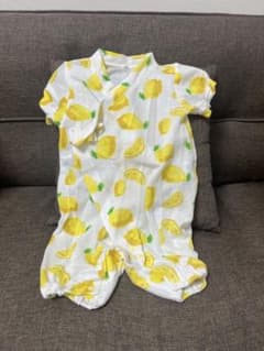 レモン柄 ベビー服 80cm