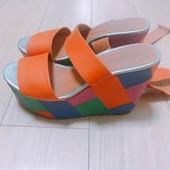 lilybrown 厚底サンダル カラフルのサムネイル