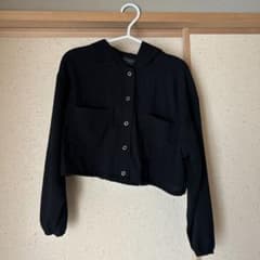 repipi armario フード付きブルゾン ブラックのサムネイル