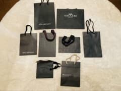 ブランド 紙袋 black collection まとめ売りのサムネイル