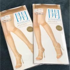 ☆ MAAA ☆様専用 アツギ 開 ☆ひざ下 二枚組☆ 新品未使用のサムネイル