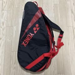 YONEX ラケットバッグ 黒/赤のサムネイル