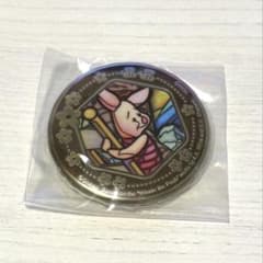 くまのプーさん ピグレット 金缶バッジのサムネイル