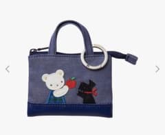 familiar ファミリア ミニデニムバック チャーム カラビナ - メルカリ