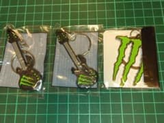 エナジードリンク Monster キーホルダー 3個セットのサムネイル