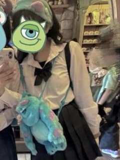 ディズニー サリー モンスターズインク リュック ヘアバンド セット ディズニー サリー モンスターズインク リュック ヘアバンド セット