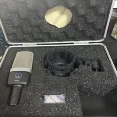 明日まで値下げ】AKG C214 コンデンサーマイク 本体 ショックマウント