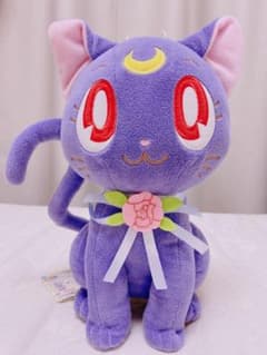 신품 미사용 세일러 문 루나 봉제 장난감 약 30cm (귀 포함)