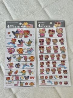 日焼けサンリオキャラクターズ　シールセットのサムネイル