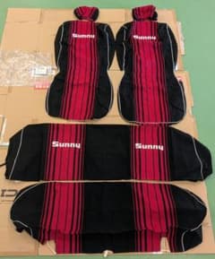 期間限定値下げ》【310サニー】 純正オプション シートカバー - メルカリ