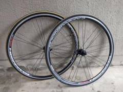 カンパニョーロ khamsin g3 ホイール前後セット スプロケ付属 - メルカリ