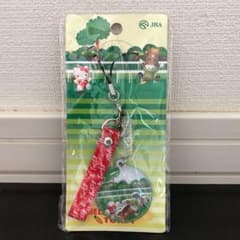 JRAハローキティ ターフィーコラボ ストラップ　携帯クリーナーのサムネイル