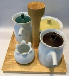 卓上調味料入れ　有田焼　【新品　未使用】のサムネイル