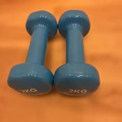ダンベル 2kg 2個セット ブルーのサムネイル
