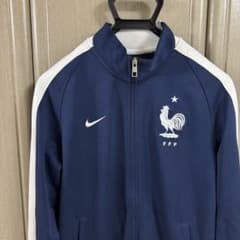 NIKE/ナイキ フランス代表アンセムジャケット Mサイズ/ネイビー/刺繍