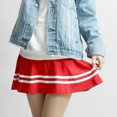 WEGO♡ラインフレアスカート//新品のサムネイル
