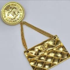 美品 CHANEL 93A マトラッセ ココマーク ブローチ - メルカリ