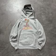 80sUSA製マイケルジョーダンシカゴブルズヴィンテージパーカー染み込み 