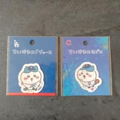 ちいかわ×ドジャース×カブス ステッカー ハチワレのサムネイル