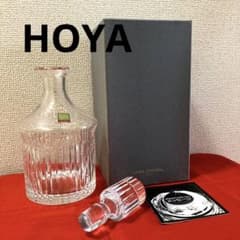 HOYA クリスタル デキャンタ デカンタボトル - メルカリ