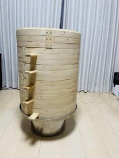 yousi様専用竹木セイロ 本体・蓋  業務用 蒸し器。    おまけありのサムネイル