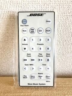 【新品未開封】bose wave music system用リモコン　白(大)のサムネイル