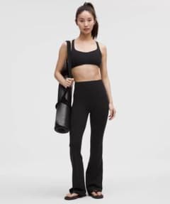 lululemon フレア レギンス ブラック XS - メルカリ