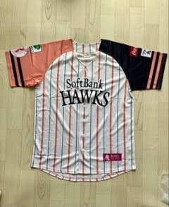 SoftBank Hawks ユニホームピンクフルデー新品Ｌサイズのサムネイル