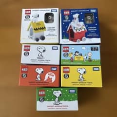 スヌーピー ミュージアム トミカ 7個セットのサムネイル
