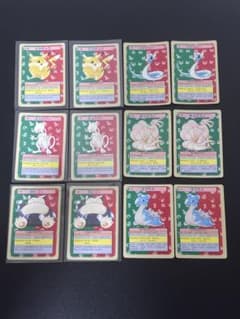ポケモンカード ピカチュウ ミュウツー カビコン トップサン 裏青 12枚